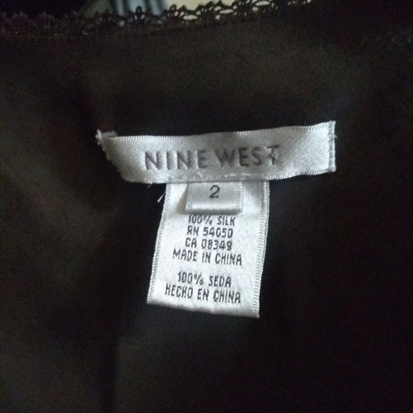 Nine West floral print shirt - Picture 5 of 6